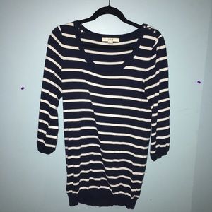 Nautical Forever 21 XXI Sweater with Detail